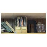 PROJECT BOOKS, GLASS JAR ETC.