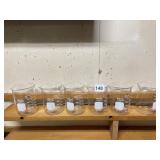 ASSORTED FLASKS PYREX