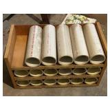 PVC PIPE ON RACK