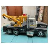 POLICE CAR AND TOW TRUCK