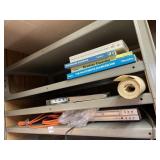 ORANGE EXTENSION CORD, BOOKS, ETC.