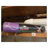 YOGA MAT AND PVC TUBING