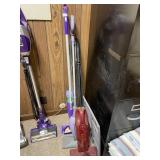 SWIFFER WET MOP AND CORDED STICK VACUUM