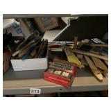 STEEL PIECES OF DRILLED THROUGH STOCK