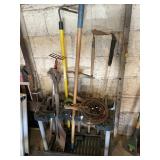 GARDEN TOOL CADDY EVERYTHING FROM RAKES TO PICKS