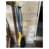 3 OARS LIKE NEW COND.