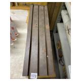 VERY HEAVY PIECE OF STEEL TRACKING