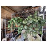 LASKO SPACE HEATER, ARTIFICAL PLANTS, LAMP ETC