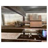 CONCRETE FINISHING SPACKLES AND TOOLS