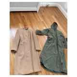 2 LONG WOMENS COATS