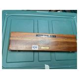 STARRETT GAUGE IN VERY NICE WOOD BOX