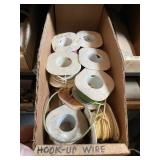 ASSORTED SPLICING WIRES AND BOX FOR CONTROL