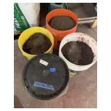4 BUCKETS OF DIRT