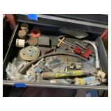 3 LONG REACH LOCKS, HINGES