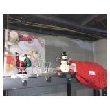 SHELF SITTER AND CHRISTMAS TOWELS