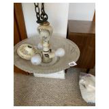 HANGING VINTAGE LIGHT FIXTURE