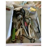 MEAT MALLOT, POTATO MASHER, BOTTLE OPENER