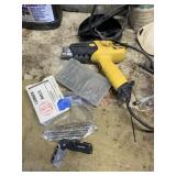 HEAT GUN. KNIFE