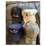 4 HATS LIKE NEW