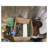 SILVER PLATE FLATWARE, WAFFLE IRON WHIFF CORD,