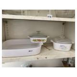 CORNING BAKING DISHES