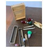 LETTER HOLDER W/ KEY HOOK INTERIOR, ETC.