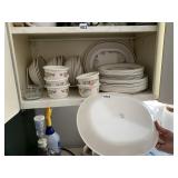 CORRELL DISHES AND BAKING CUPS