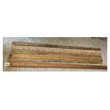 VINTAGE YARD STICKS