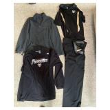 GROUP OF CLOTHING INCLUDING ZIPPER FRONT SIZE