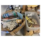 ROPE, MOSS, WIRE AND PAINTS