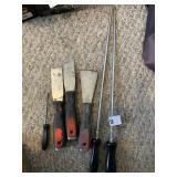 SNAP ON SCREW DRIVERS AND SCRAPERS