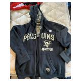 OLD TIME HOCKEY PENGUINS HOODIE WITH POCKET FRONT