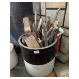 CROWN MARK CROCK TAN AND BROWN