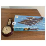 AIRPLANE MODEL, BAROMETER