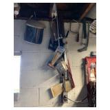 PAINT BRUSHES, SAWS, DOOR SEAL ETC.