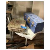 METAL TOOLBOX, FIRST AID KIT