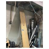 WOOD LOADING RAMPS WITH METAL ON END