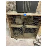 EXHAUST FAN IN CAGE