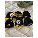 6 SPORT HATS SOME NEVER WORN