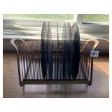 RECORD HOLDER W/ RECORDS