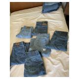 30 X 30 JEANS 6 PAIRS