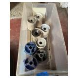 ASSORTED SZ. WIRE ON SPOOLS