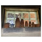 CLAY POTS W/ SOME LINERS