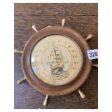 SHIP WHEEL HIGHLAND CARBIDE TOOL CO. THERMOMETER