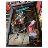 CONTENTS OF DRAWER SCUFFING WHEELS PULLER WELDING