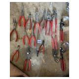 SNAP ON PLIERS CUT OFFS CHANNEL LOCKS ELECTRIC