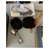 FOLDING RULER, CASES, ETC.