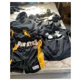 CLOTHING INCLUDING NFL MEDIUM STEELERS, WRANGLER