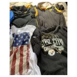 STEEL CITY CHAMPION, AMERICAN FLAG, PIRATES SHORT