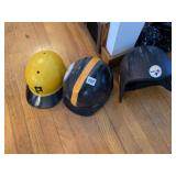 2 HARD HATS STEELER & PIRATES
